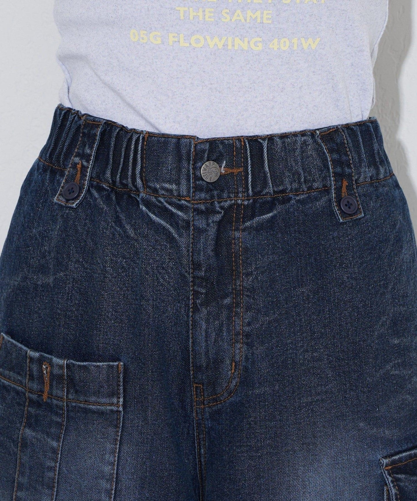 【Ciaopanic】【Anti Warp】工裝牛仔褲