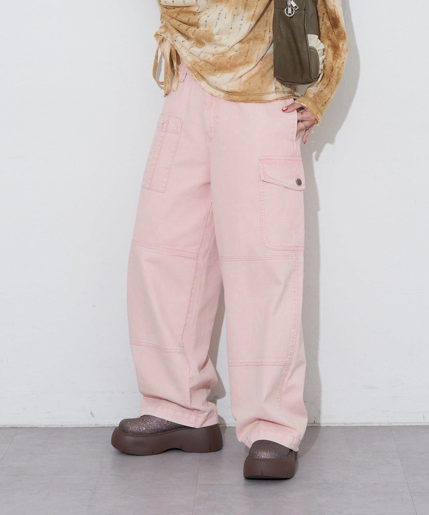 【Ciaopanic】【Anti Warp】工裝牛仔褲