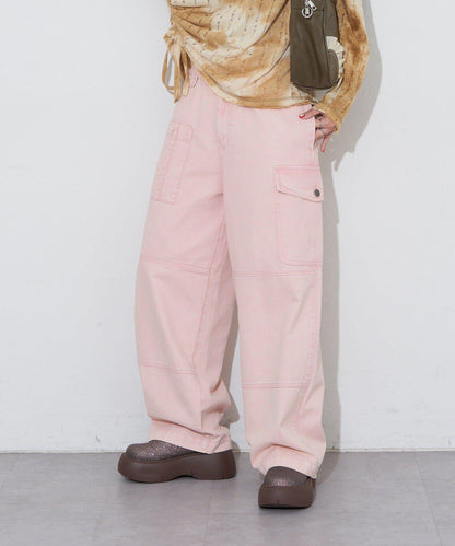 【Ciaopanic】【Anti Warp】工裝牛仔褲