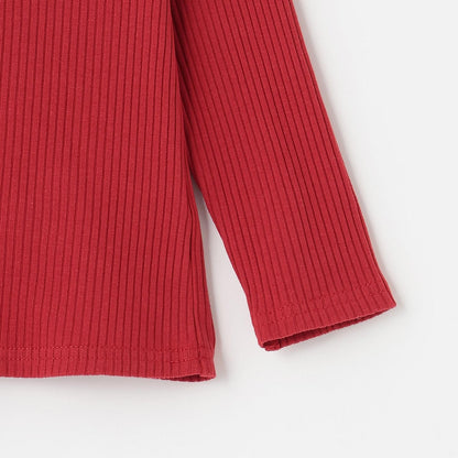 基礎羅紋長袖T恤