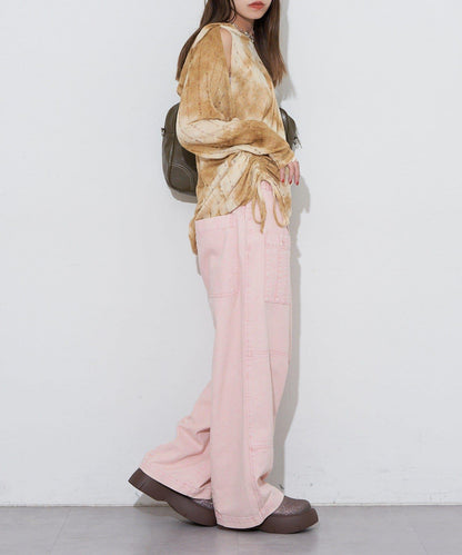 【Ciaopanic】【Anti Warp】工裝牛仔褲