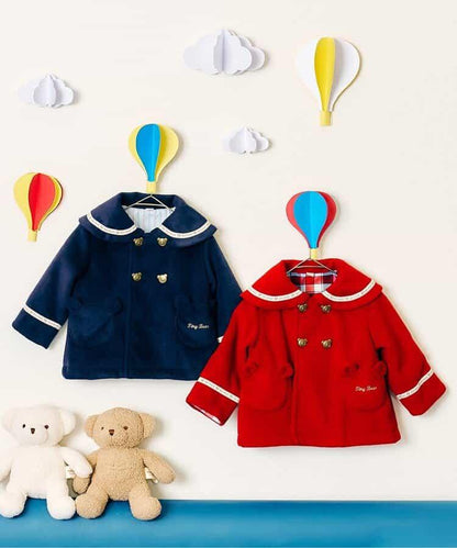 tiny bear 水手領大衣