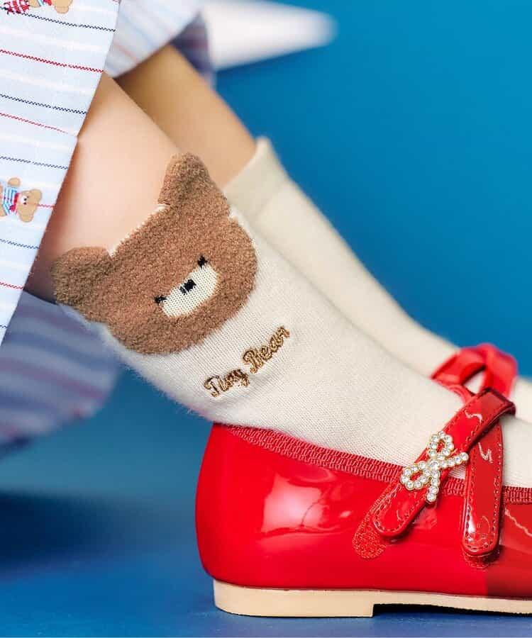 tiny bear 3雙裝混色襪