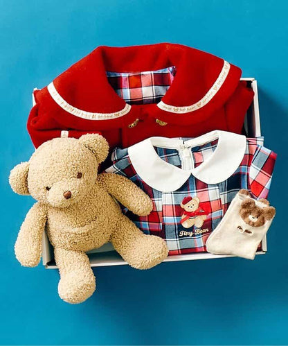 tiny bear 3雙裝混色襪