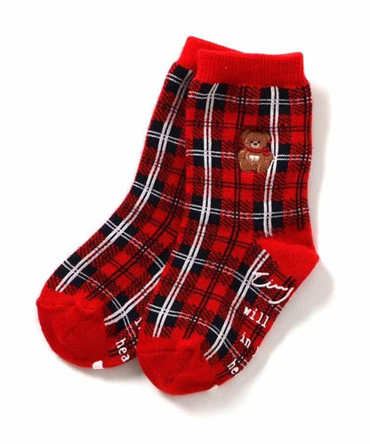 tiny bear 3雙裝混色襪