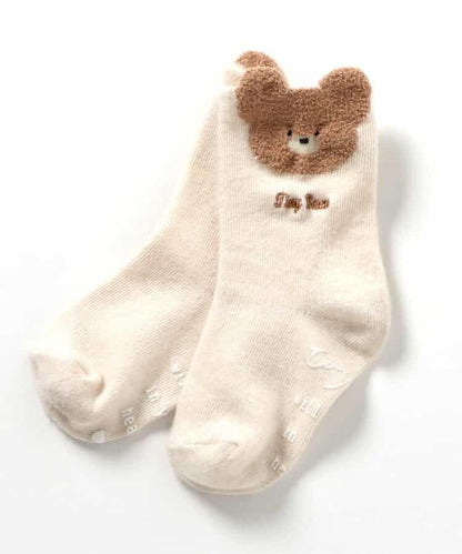 tiny bear 3雙裝混色襪