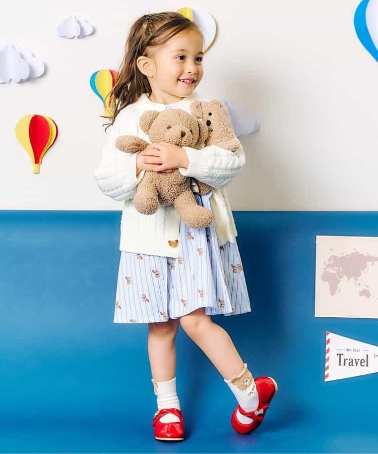 tiny bear 3雙裝混色襪