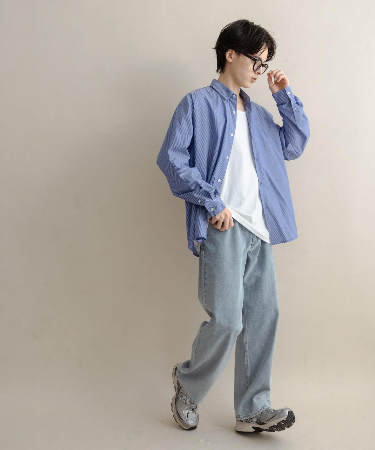 直筒牛仔褲