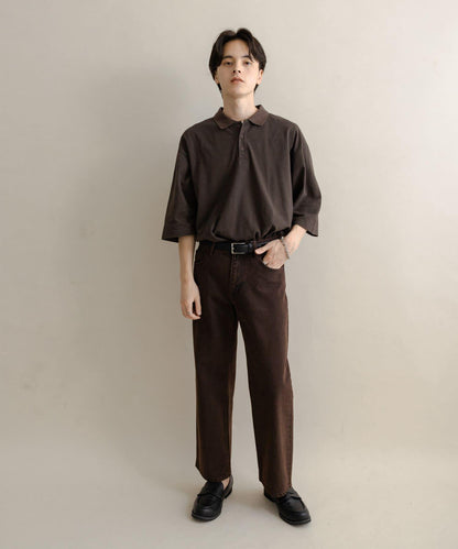 直筒牛仔褲