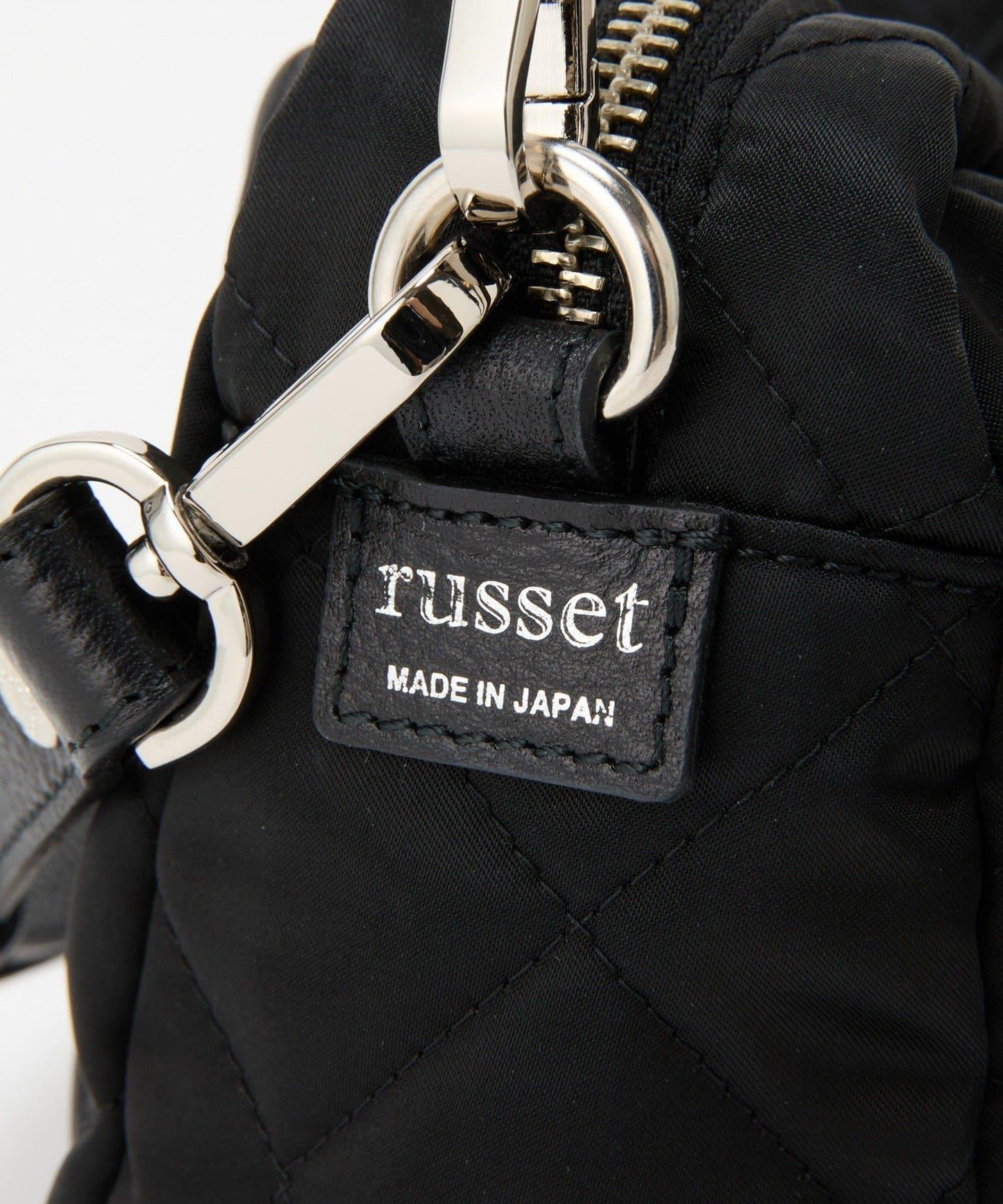 菱格紋橫款兩用單肩包