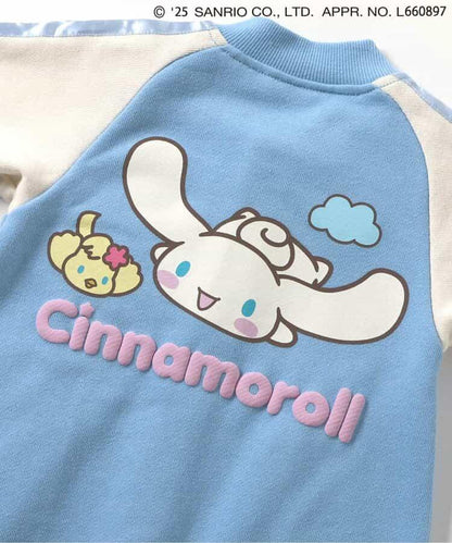 【リンク】《三麗歐》/棒球夾克風連體衣