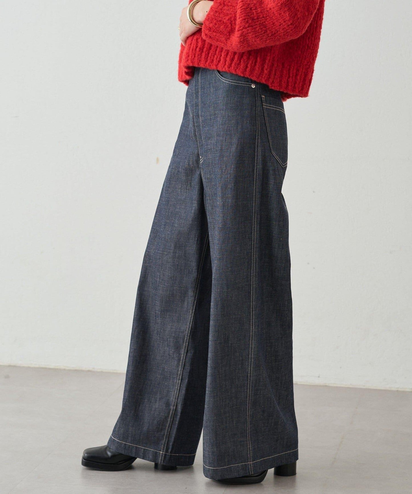 【20週年限定】高腰牛仔褲