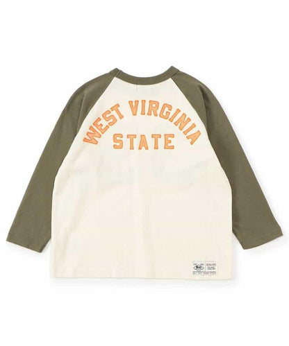 數字印花AP插肩袖T恤