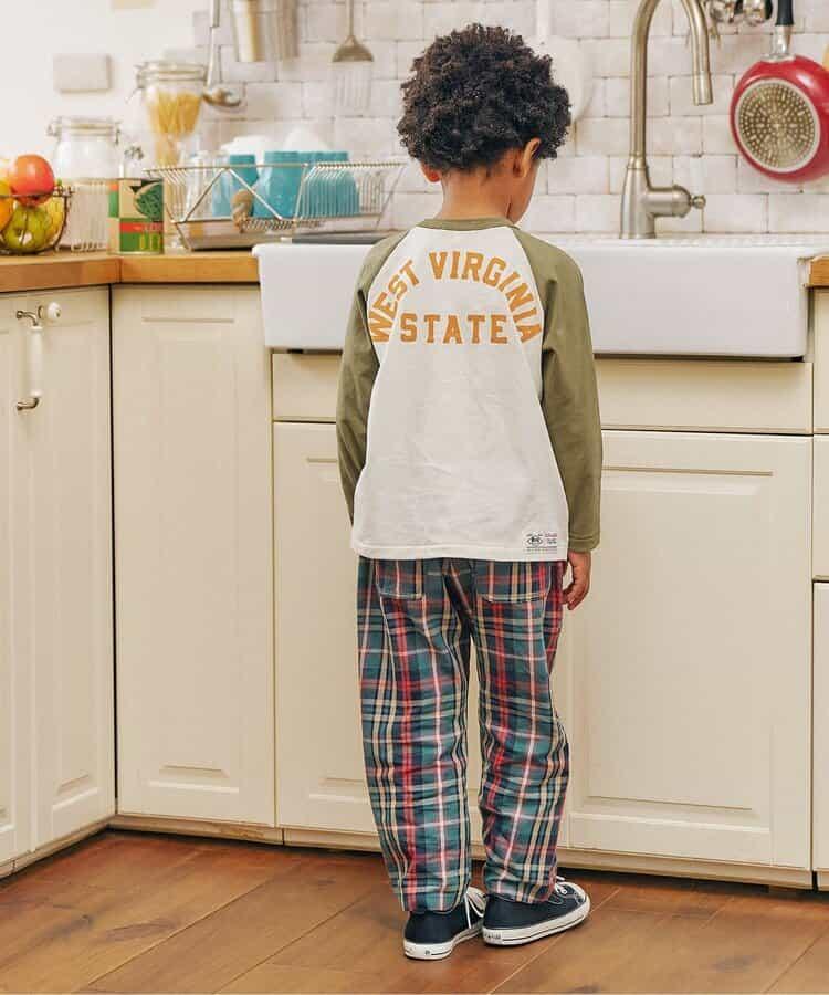 數字印花AP插肩袖T恤