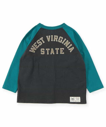 數字印花AP插肩袖T恤