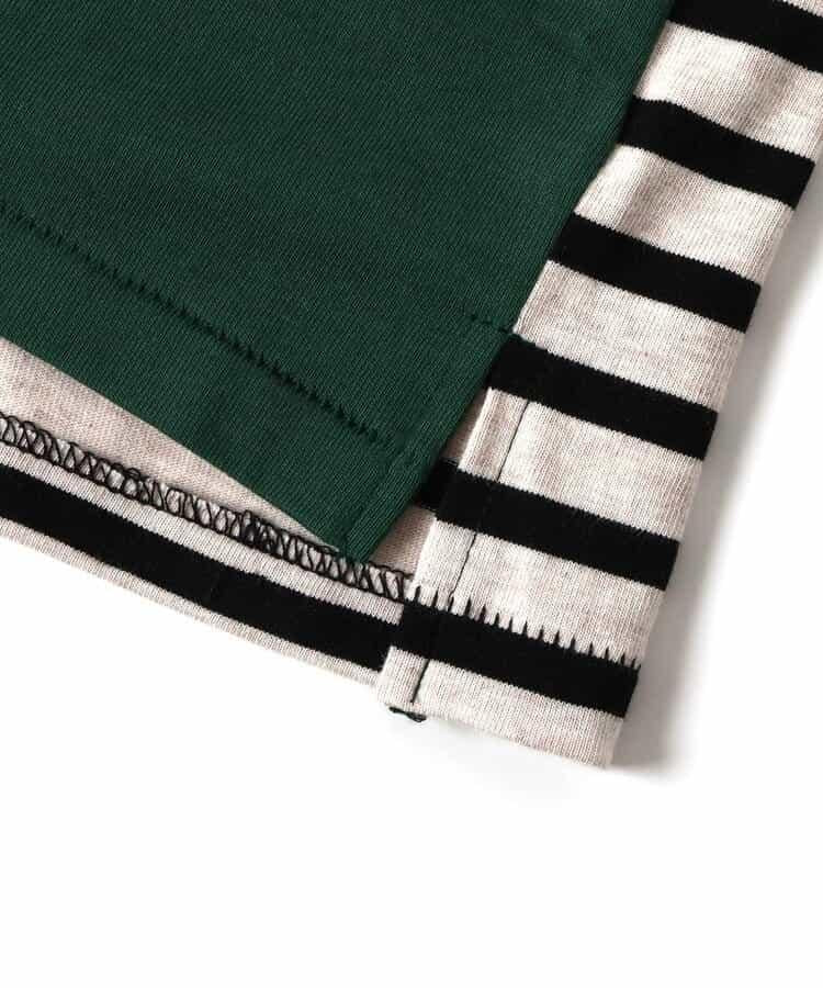 牛仔口袋長袖T恤