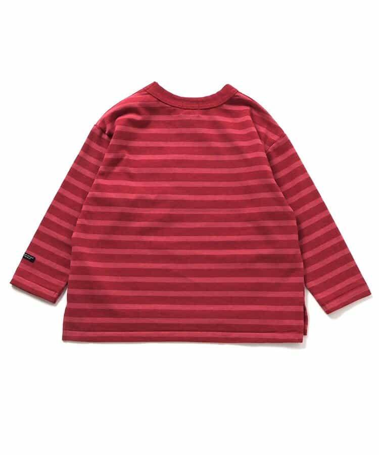 牛仔口袋長袖T恤