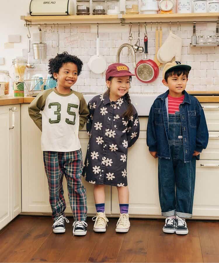 牛仔口袋長袖T恤