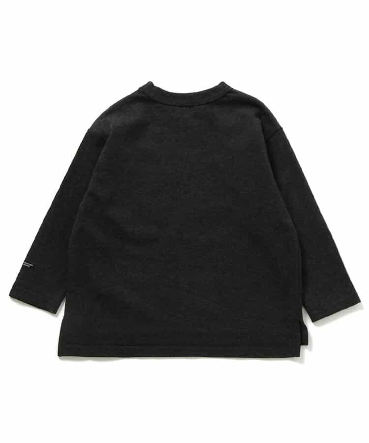 牛仔口袋長袖T恤