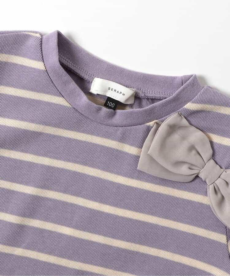 蝴蝶結鏤空邊T恤