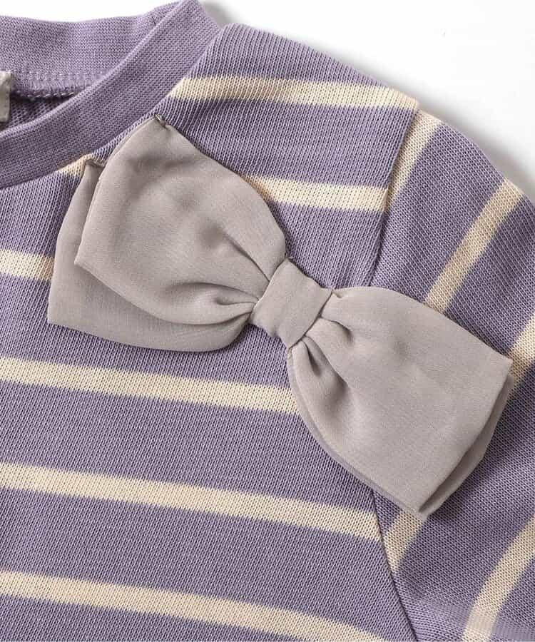 蝴蝶結鏤空邊T恤