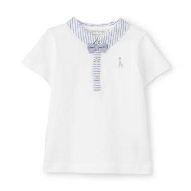 蝴蝶結領結短袖T恤