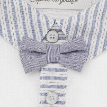 蝴蝶結領結短袖T恤