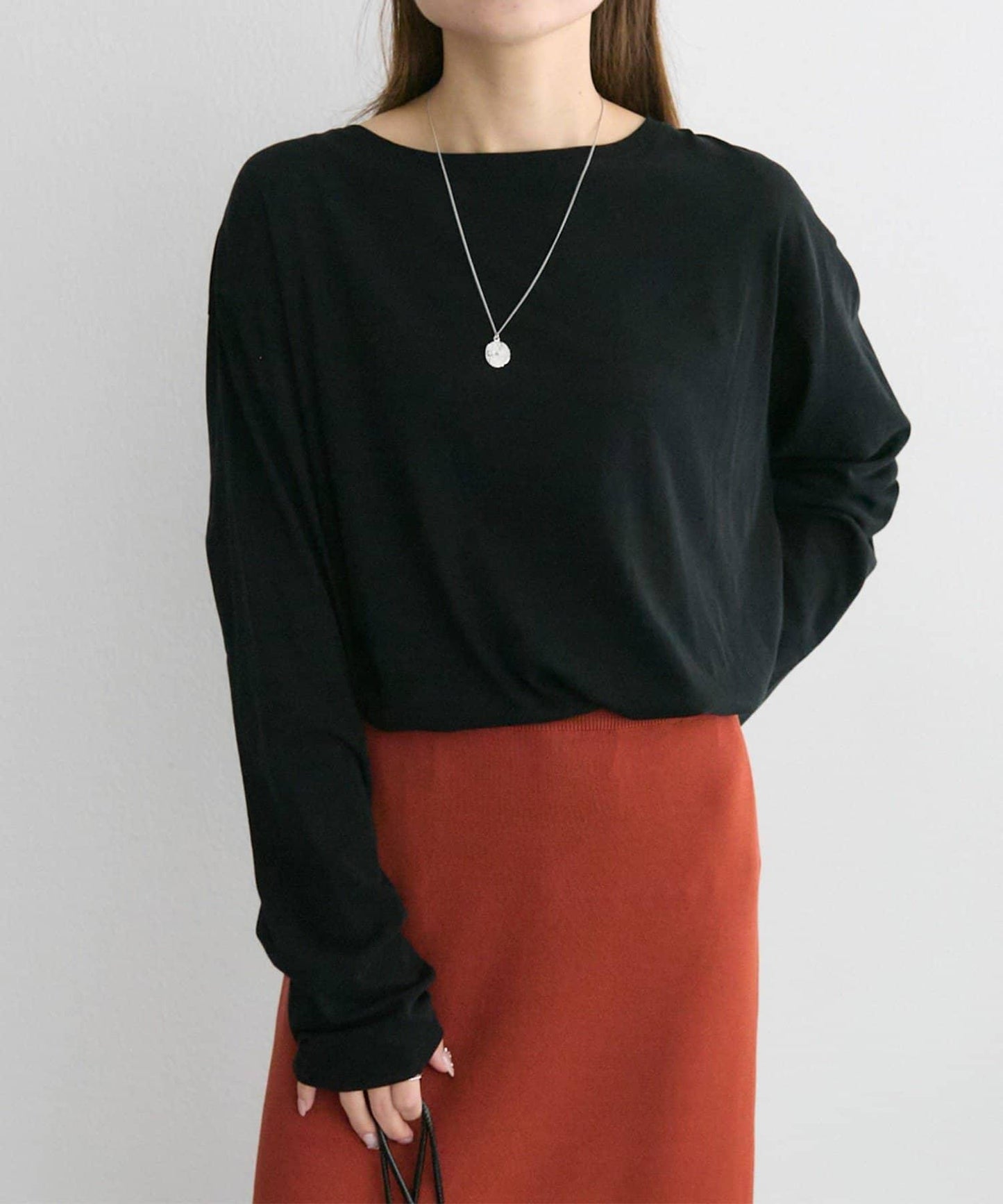 【25AW新色上市！】棉質透視長袖T恤