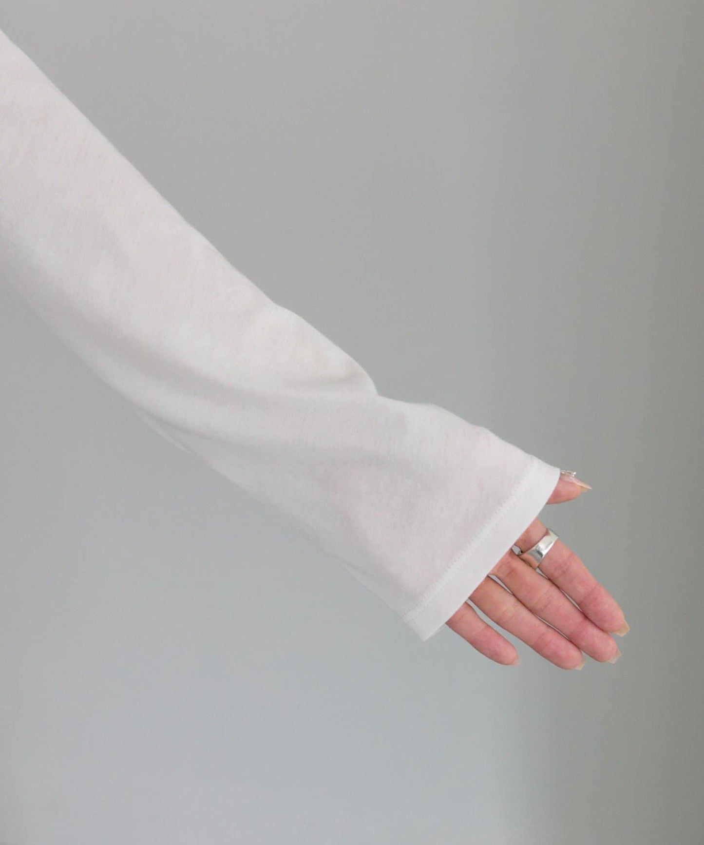 【25AW新色上市！】棉質透視長袖T恤