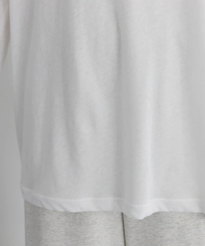 【25AW新色上市！】棉質透視長袖T恤