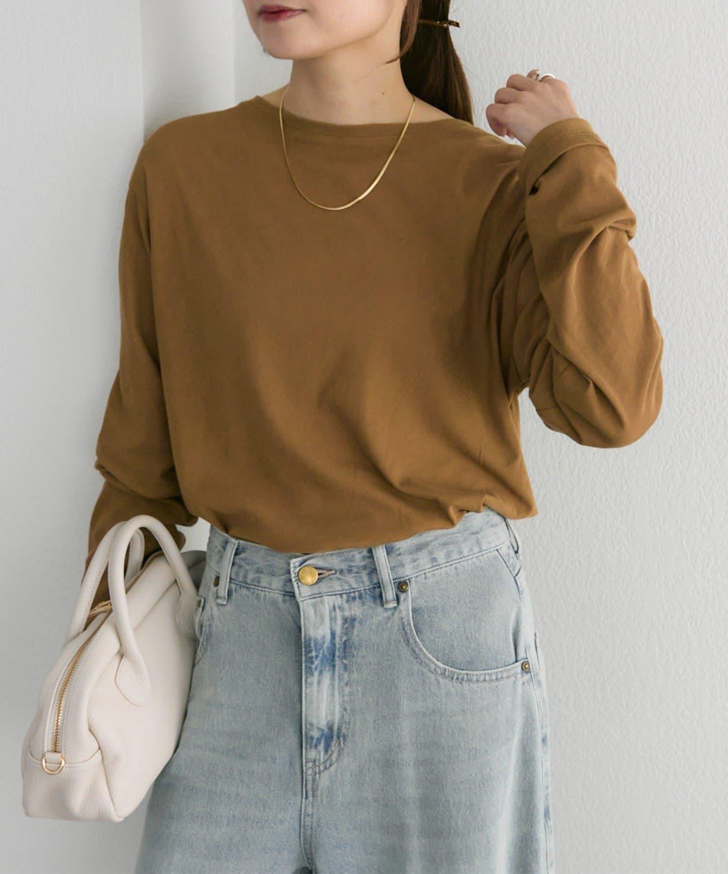 【25AW新色上市！】棉質透視長袖T恤