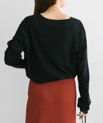 【25AW新色上市！】棉質透視長袖T恤