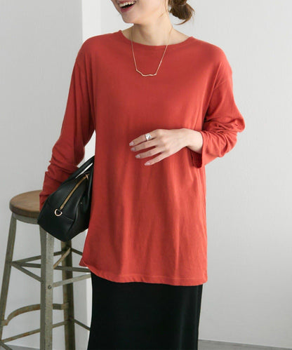 【25AW新色上市！】棉質透視長袖T恤