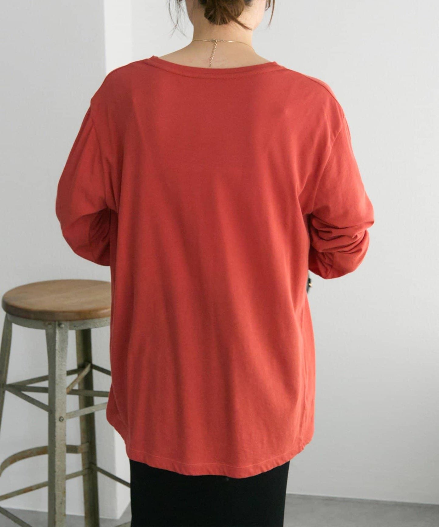 【25AW新色上市！】棉質透視長袖T恤