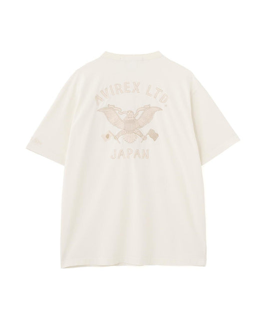 《SOUVENIR COLLECTION》SUKA亨利領T恤 “鷹”