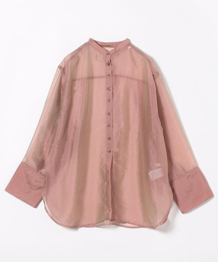 亮面輕薄皺褶襯衫