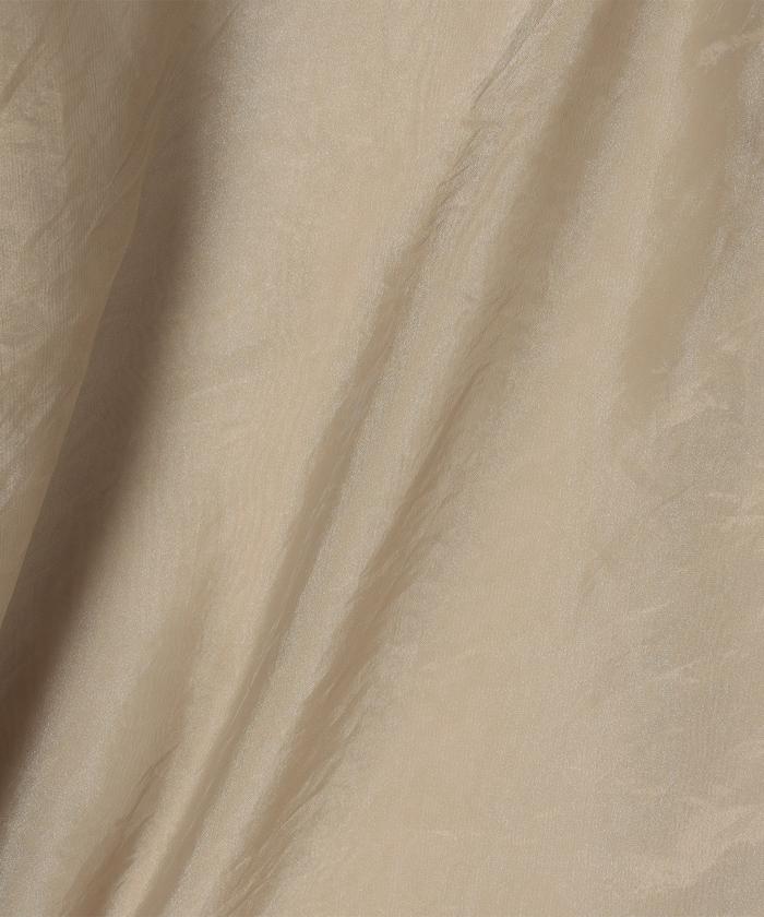 亮面輕薄皺褶襯衫