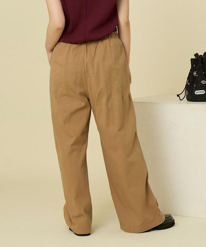 水洗工藝休閒錐形長褲