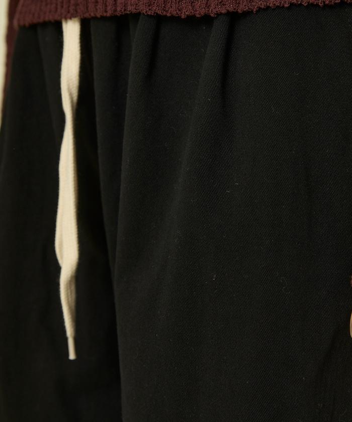 水洗工藝休閒錐形長褲