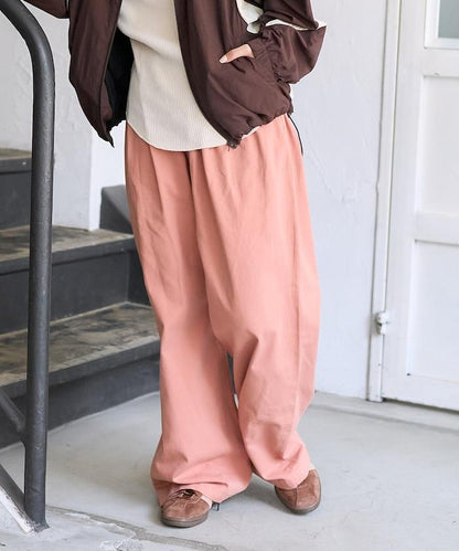 水洗工藝休閒錐形長褲