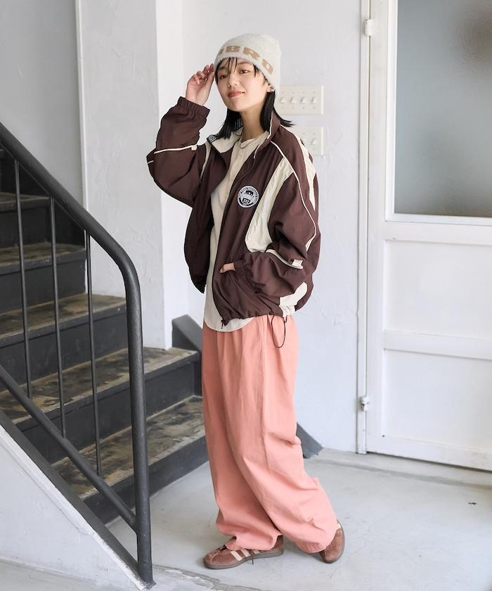 水洗工藝休閒錐形長褲