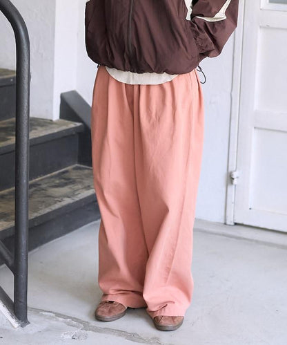 水洗工藝休閒錐形長褲