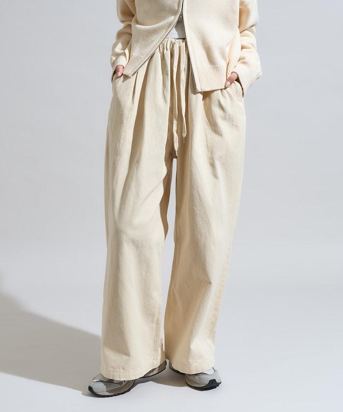 水洗工藝休閒錐形長褲