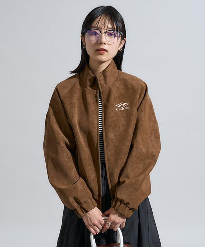 特別仿皮立領夾克