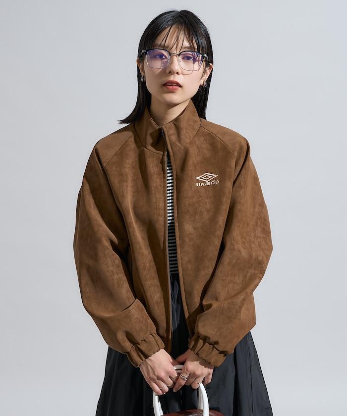 別注 LEATHERETTE STAND COLLAR BLOUSON