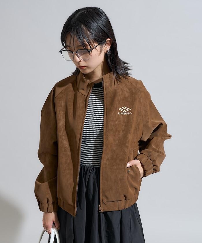 別注 LEATHERETTE STAND COLLAR BLOUSON