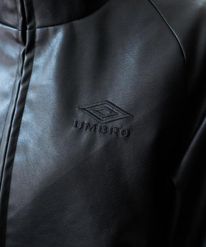 別注 LEATHERETTE STAND COLLAR BLOUSON