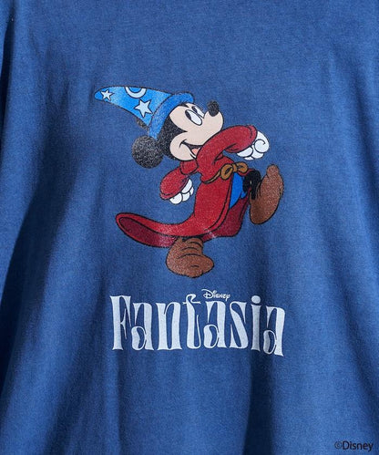 【DISNEY FANTASIA】大幅前印花長袖T恤