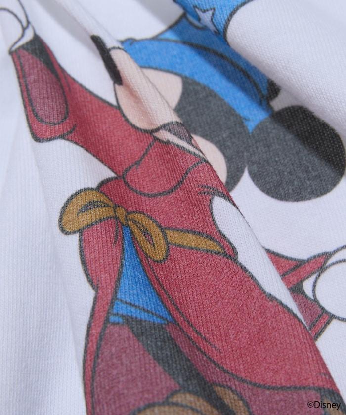 【DISNEY FANTASIA】大幅前印花長袖T恤