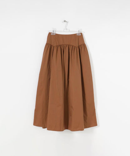 褶皺傘擺半身裙 GATHER FLARE SKIRT